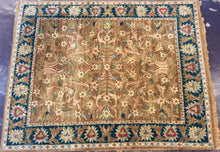 Load image into Gallery viewer, Traditional 8 x 10 Brown, Blue Rug #7279