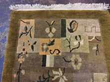 Load image into Gallery viewer, Contemporary 3 x 10 Brown Discount Rug #22566