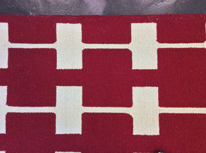 4 x 6 India Contemporary Red #67629
