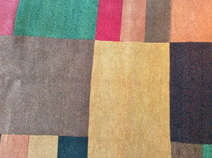 Contemporary 6 x 9 Multi-Color Rug #19298