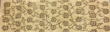 Load image into Gallery viewer, Contemporary 3 x 9 Gold Discount Rug #8177