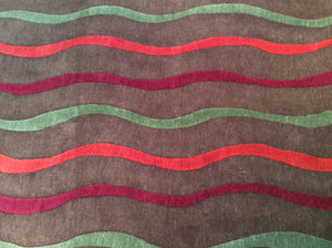 Contemporary 8 x 10 Brown, Multi-Color-Color Rug #51437