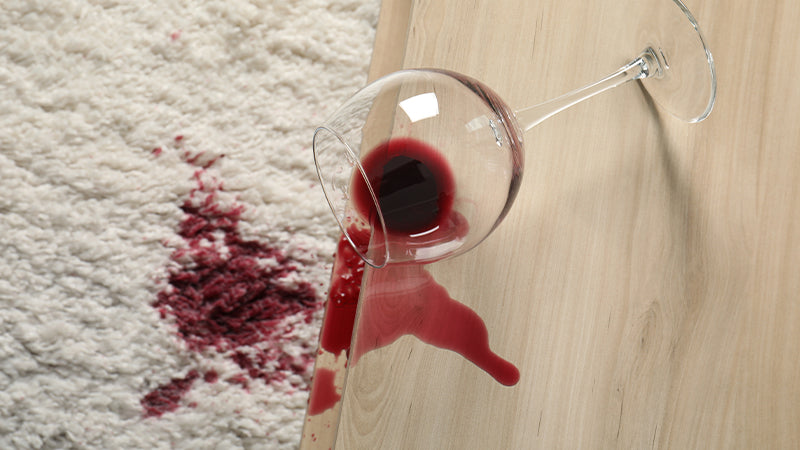 How to Remove Wine, Coffee, and Food Stains from Area Rugs