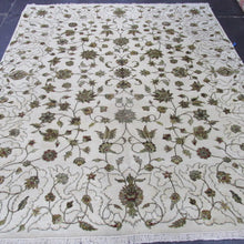 Load image into Gallery viewer, 8x10 India Dharma Wool and Silk #75482