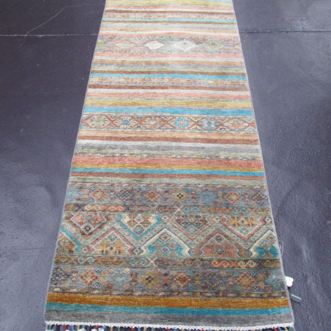 2'8 x 9'8 Afghani Khorgen #75529