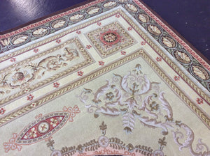 Traditional 9 x 12 Beige Rug #50756