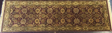 Load image into Gallery viewer, Traditional 3 x 10 Purple Rug #11395