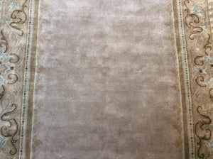 Traditional 6 x 9 Beige, Gold Rug #50966