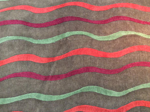 Contemporary 9 x 12 Brown, Multi-Color-Color Rug #25178