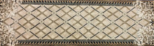 Load image into Gallery viewer, Contemporary 3 x 9 Ivory Discount Rug #826