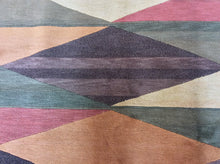 Load image into Gallery viewer, Contemporary 5 x 8 Multi-Color Rug #24480