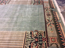 Load image into Gallery viewer, Contemporary 8 x 10 Brown, Green Rug #50713
