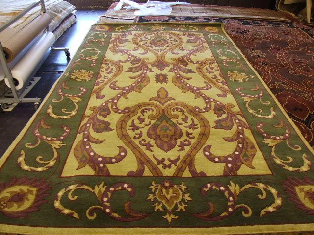Traditional 5 x 8 Beige Rug #56904