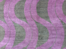 Load image into Gallery viewer, Contemporary 8 x 8 Purple Discount Rug #50838