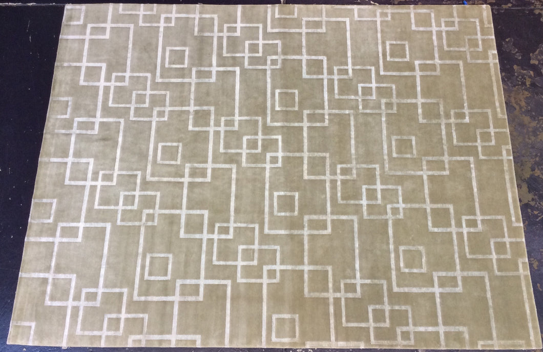 Contemporary 9 x 12 Beige Discount Rug #70745