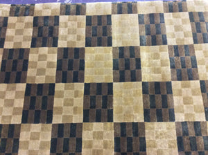 Contemporary 8 x 10 Brown Gold Discount Rug #53538
