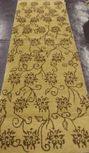 Load image into Gallery viewer, Contemporary 3 x 9 Gold Discount Rug #8177