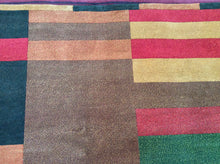 Load image into Gallery viewer, Contemporary 6 x 9 Multi-Color Rug #19298