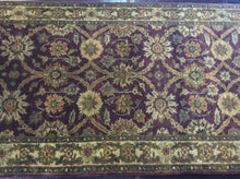 Load image into Gallery viewer, Traditional 3 x 10 Purple Rug #11394