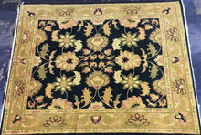 Load image into Gallery viewer, Traditional 8 x 10 Black, Gold Discount Rug #24588