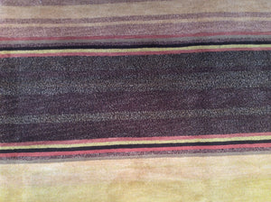 Contemporary 8 x 11 Multi-Color Rug #27539