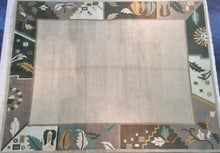 Load image into Gallery viewer, Contemporary 8 x 10 Brown Discount Rug #50715