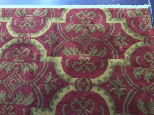 Contemporary 9 x 12 Red Rug #50714